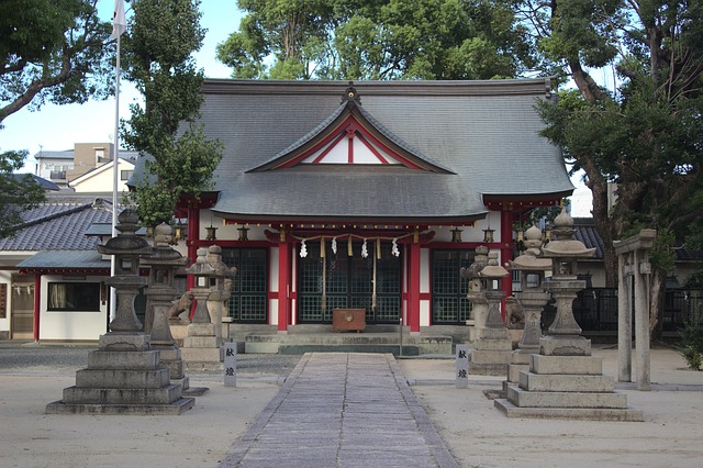 Temples Japonais, Sanctuaires, Pagodes à Nara, Japon | Vecteur Premium