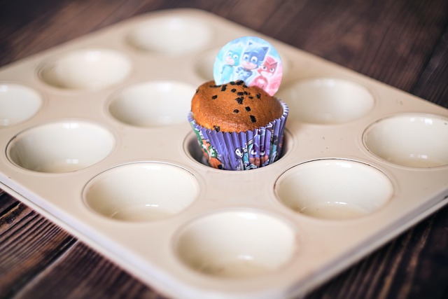 Muffin, Pečivo, Košíček Zásobník, Jídlo