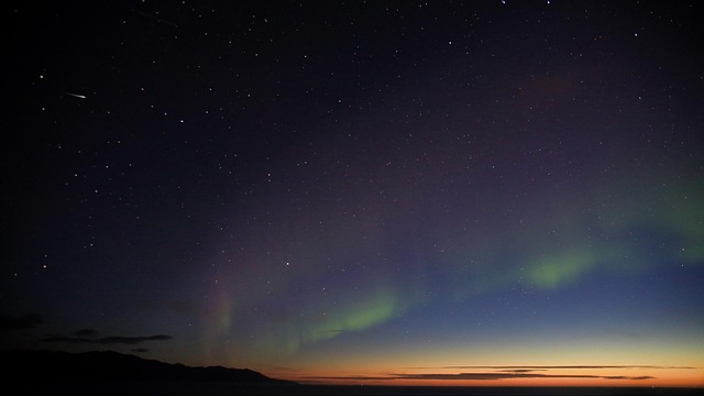 Západ Slunce, Aurora, Padající Hvězda