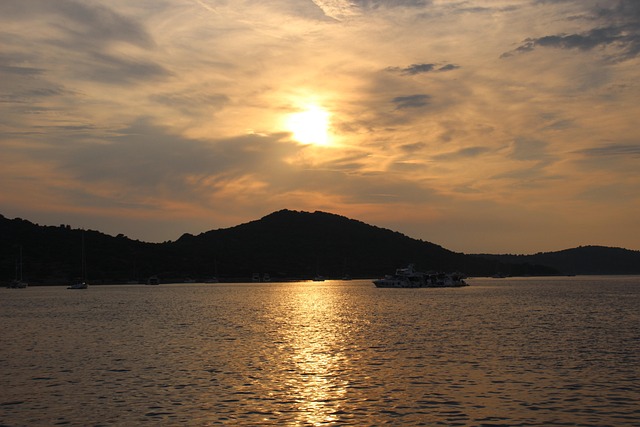 Free Sunset Island photo and picture