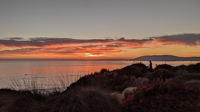 Free Sunset Cliff photo and picture