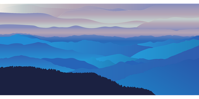 Free Mountain Landscape vector and picture
