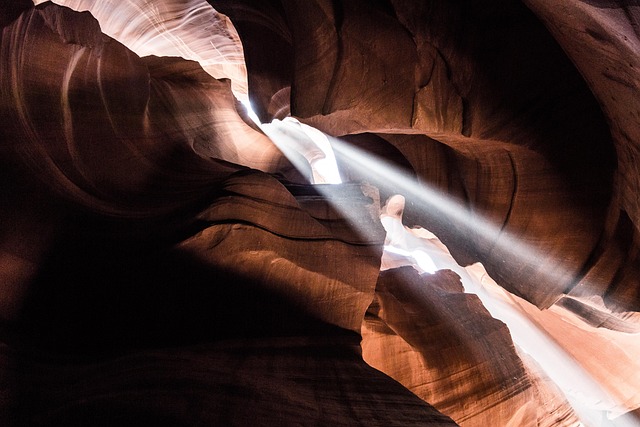 Světlo, Antelope Canyon, Kaňon
