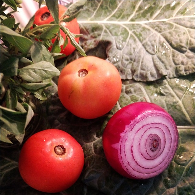 Tomaten, Groenten, Ui, Vers, Eetpatroon