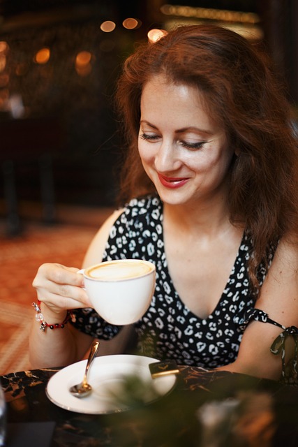 Free Young Woman Coffee photo and picture
