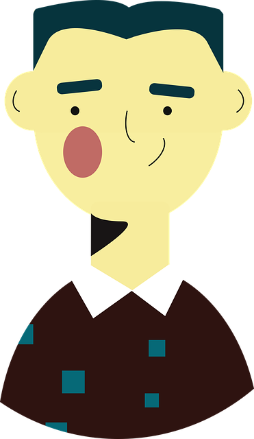 Free Man Smile vector and picture