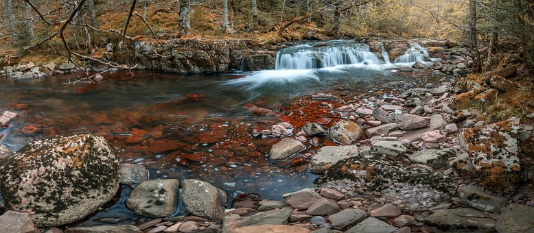 Free Waterfall River photo and picture