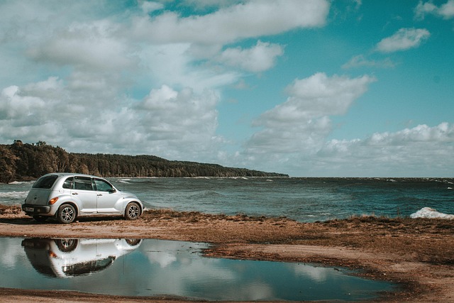 Free Beach Car photo and picture