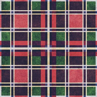 Plaid, Tartan, Skotsk, Flannel, Gingham