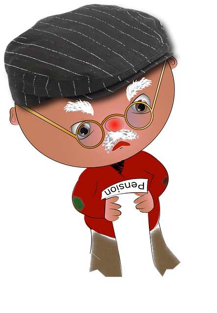 Free Pension Old vector and picture