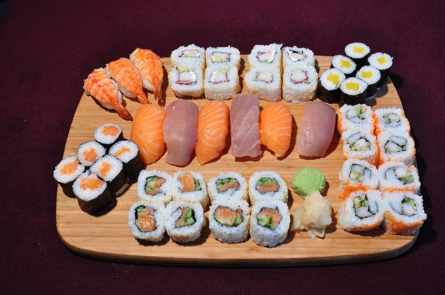 Free Sushi Salmon photo and picture