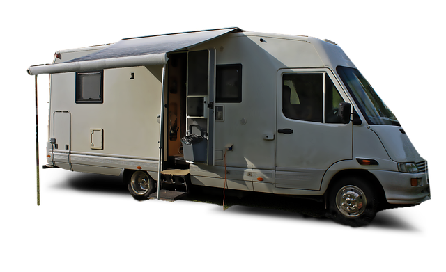 Free rv camper motorhome illustration