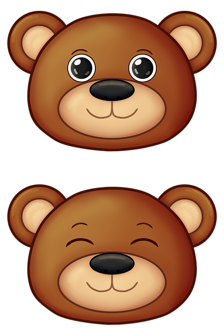 Free bear kawaii teddy bear illustration