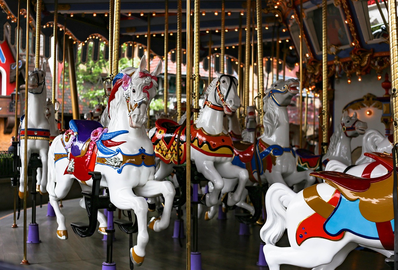 Disney Characters Rides Carousel Disneyland Carousel Rides - Free photo on Pixabay - Pixabay