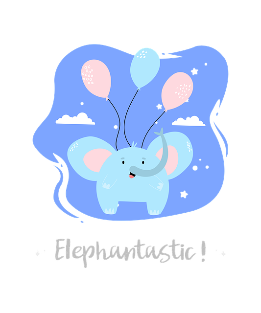 Free Elephant Kid illustration and picture