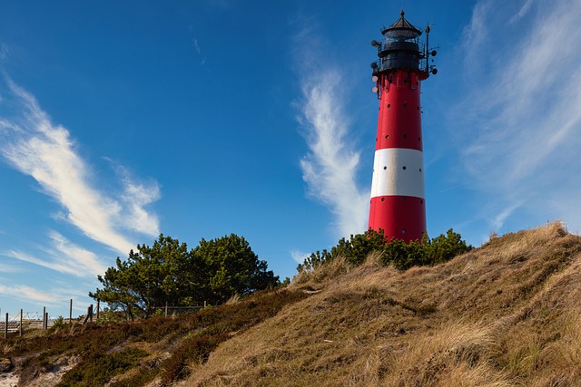 Sylt, Leuchtturm, Hörnum, Insel, Küste