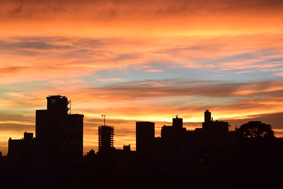 City Skyline Sunset - Free photo on Pixabay - Pixabay