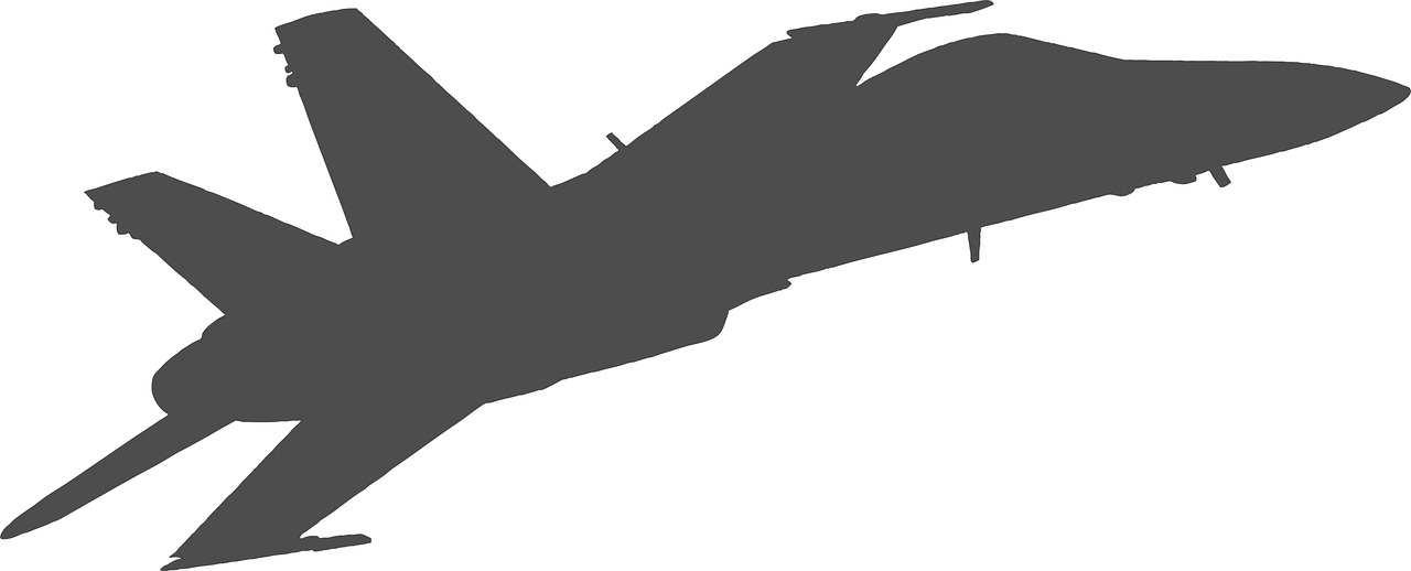 Download Airplane, Military Aircraft, Silhouette. Royalty-Free Stock ...