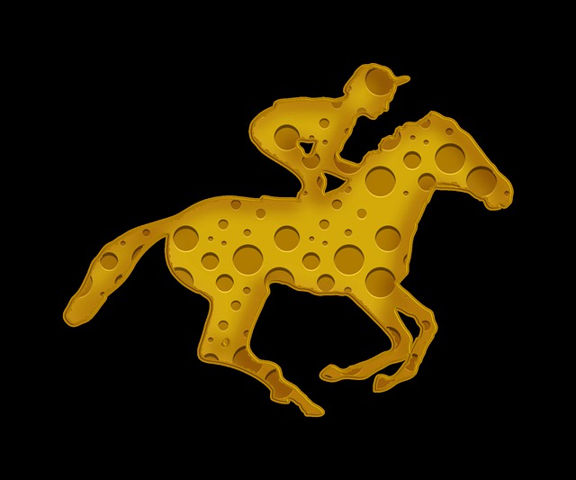 Free horseback riding horse cheese illustration