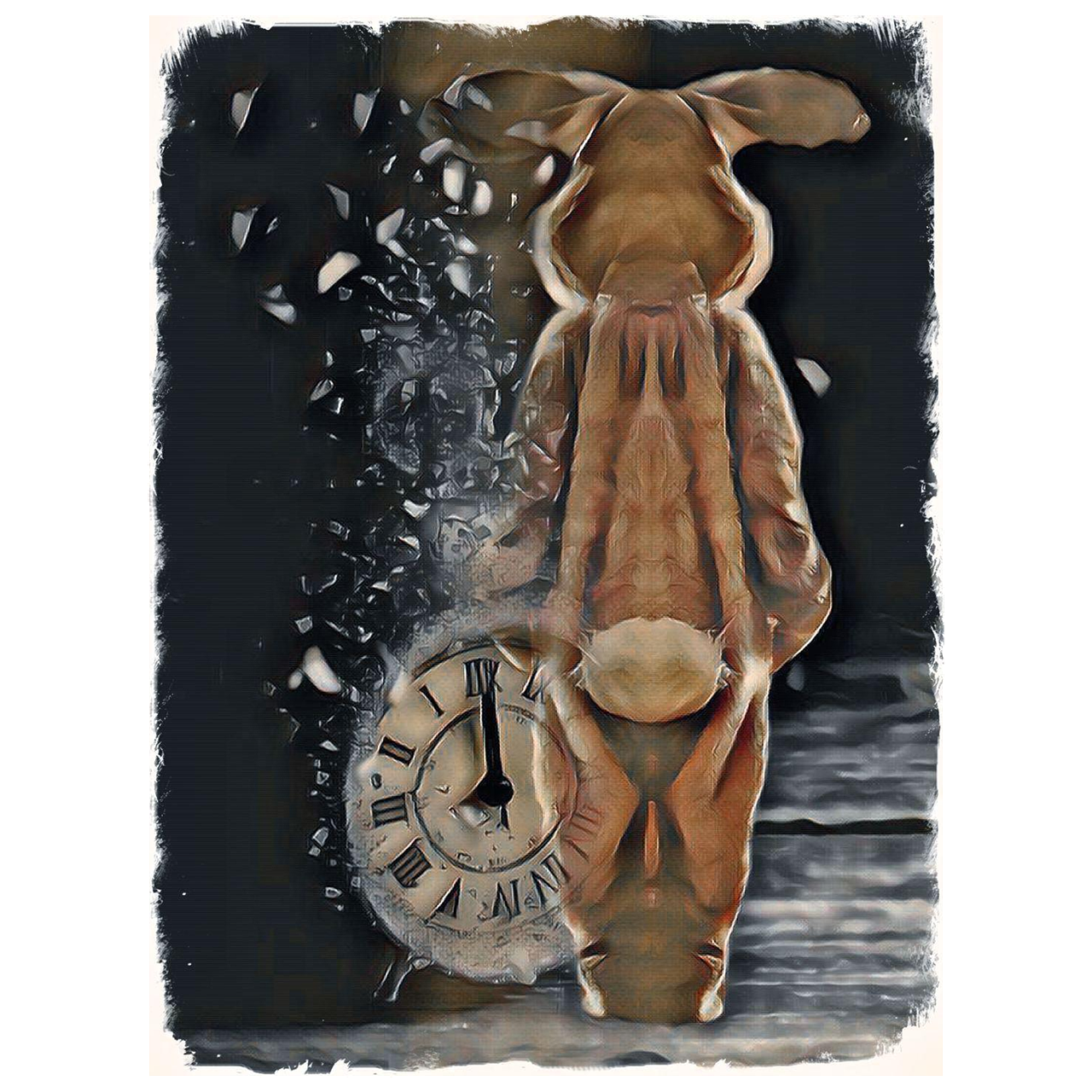 Download Bunny, Rabbit, Time. Royalty-Free Stock Illustration Image ...