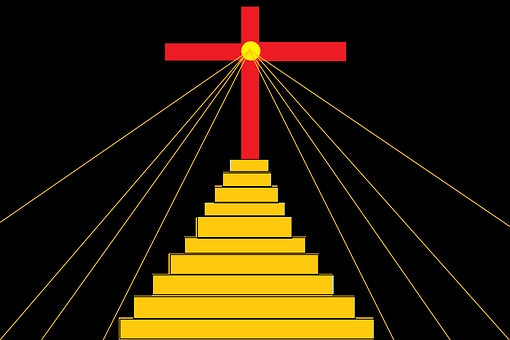 Kryss, Lys, Jesus, Frelser, Oppstandelse