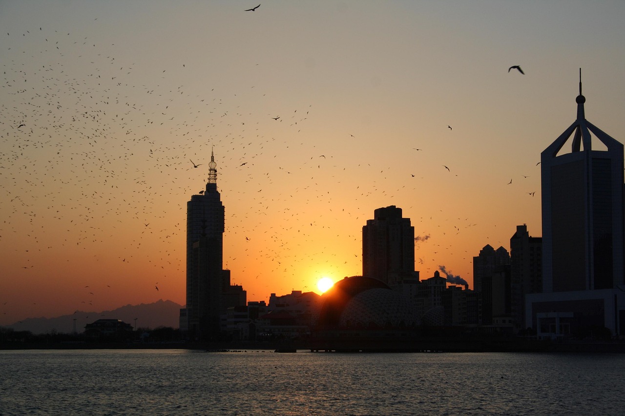 中国 青岛 日落 - Pixabay上的免费照片 - Pixabay