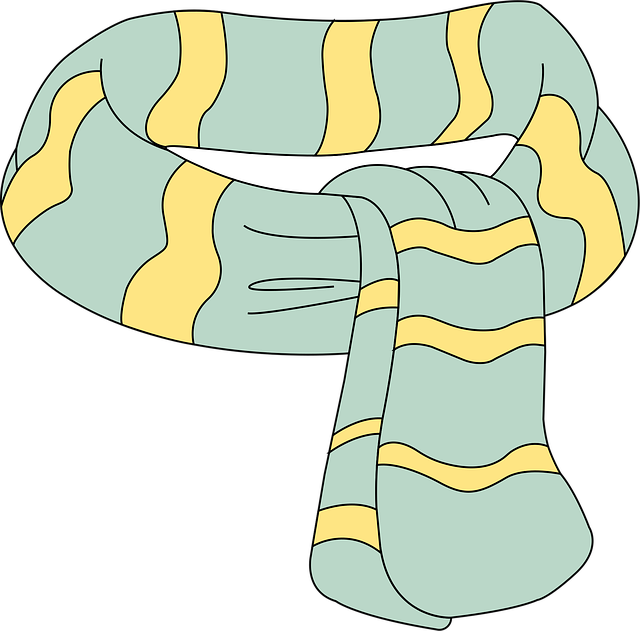 Free scarf clothing fashion illustration
