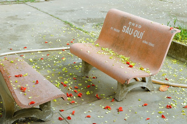 Bank, Vallende Bloemen