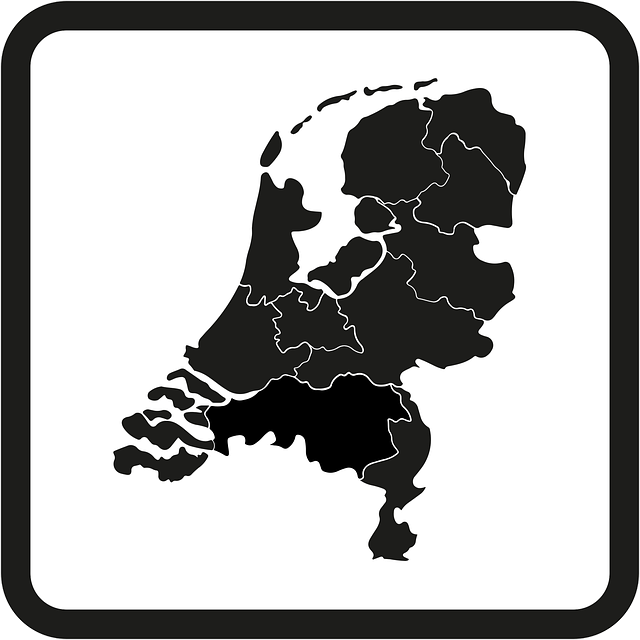 Free Netherlands Provinces vector and picture