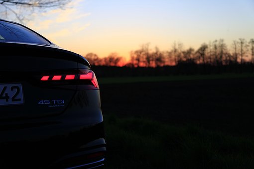 Audi A5, Carro, Lanterna Traseira