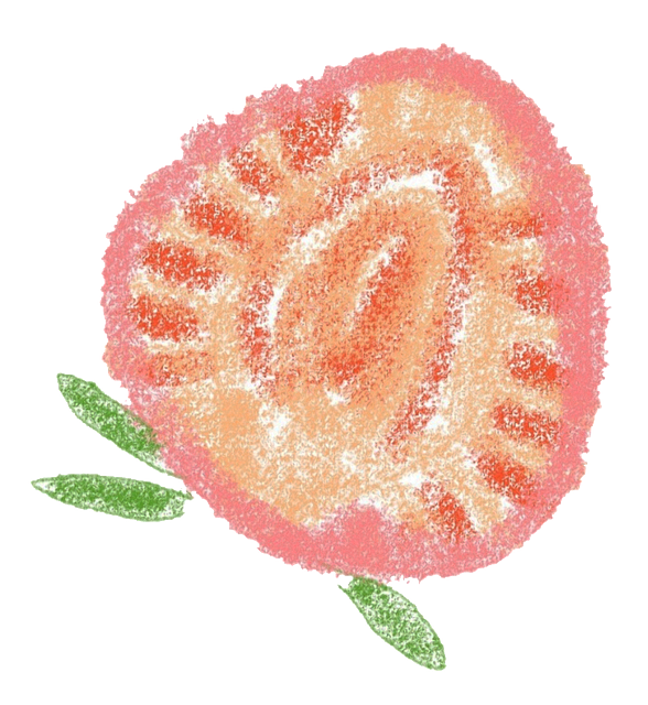 Strawberry, Kiddie, Half, Cut, Cutting