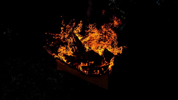 Fuego, Caliente, Acampar, Blaze, Calor