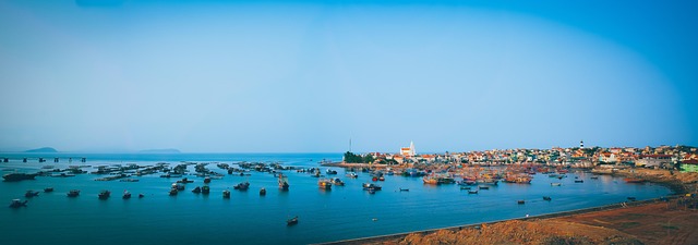 Free Sea Village photo and picture
