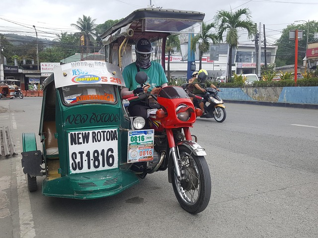 Free Tricycle Commute photo and picture