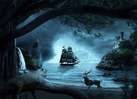 Free Boat Castle photo and picture