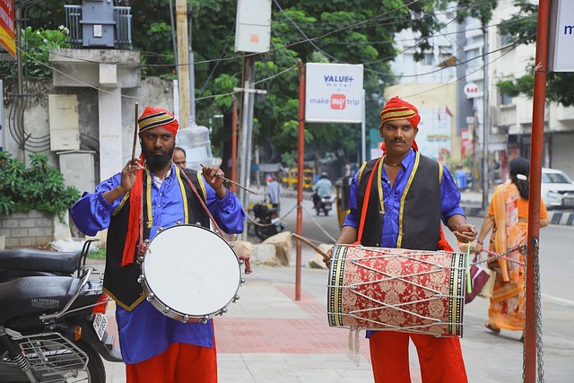 Free Drummers Street photo and picture