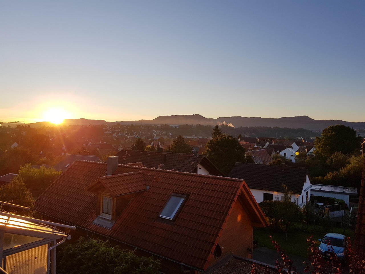 Sonnenaufgang Dorf Landschaft - Kostenloses Foto auf Pixabay - Pixabay