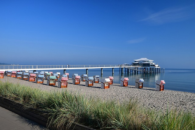 Timmendorferstrand, Lübecker Bay, Léto