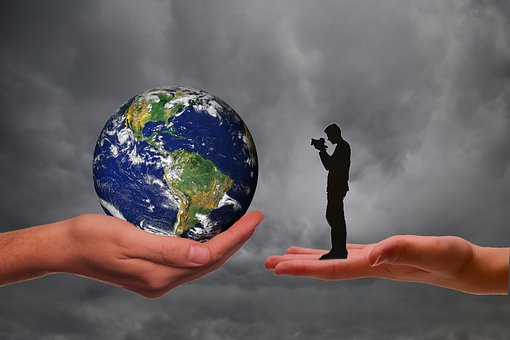 Free Earth Hand photo and picture