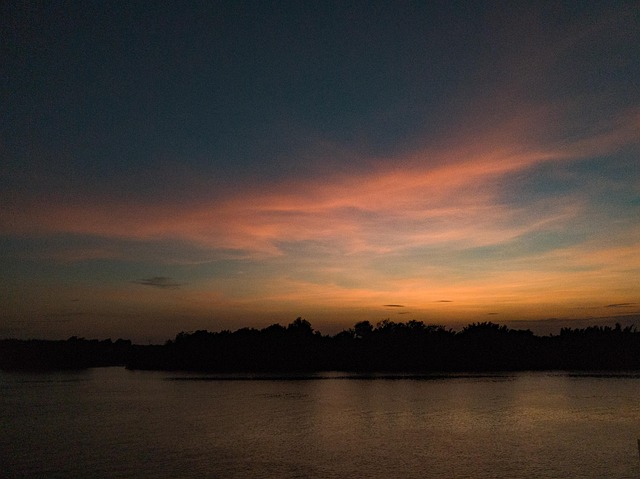 Free Sky River photo and picture