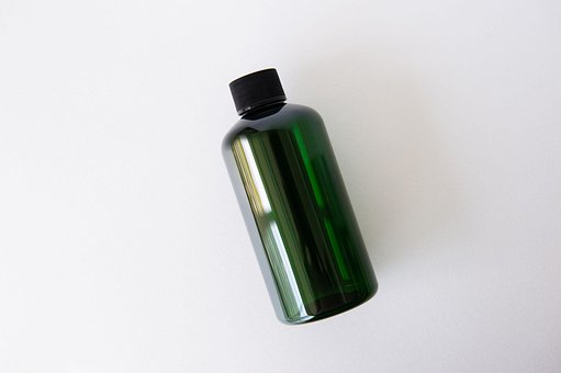 Grøn, Flaske, Plast, Glas, Kosmetik