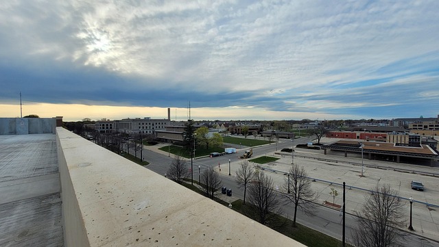 Free Rooftop City photo and picture