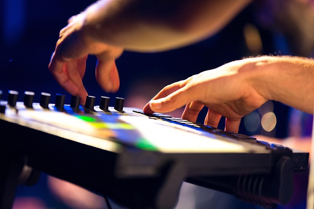 Pad-Controller, Musik, Dj, Hænder