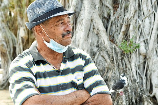 Mens, Hoed, Covid, Coronavirus, Portret