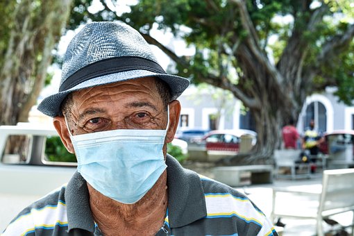 Mens, Hoed, Covid, Coronavirus, Portret