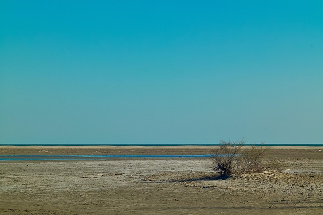 Meer, Sand, Strand, Ufer, Himmel, Natur