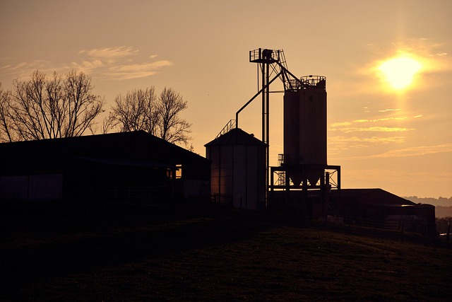 Free Agriculture Grain Silo photo and picture