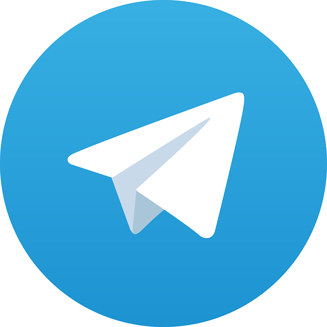Free telegram red social illustration