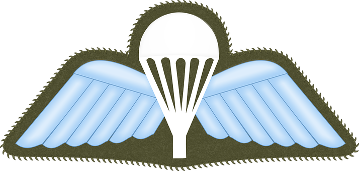 Fallschirmjäger, Fallschirm, Symbol