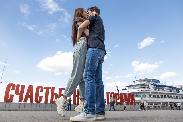 Free Boy Young Woman photo and picture